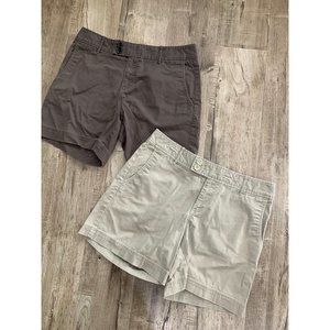 Eddie Bauer Women's Shorts - Brown and Beige